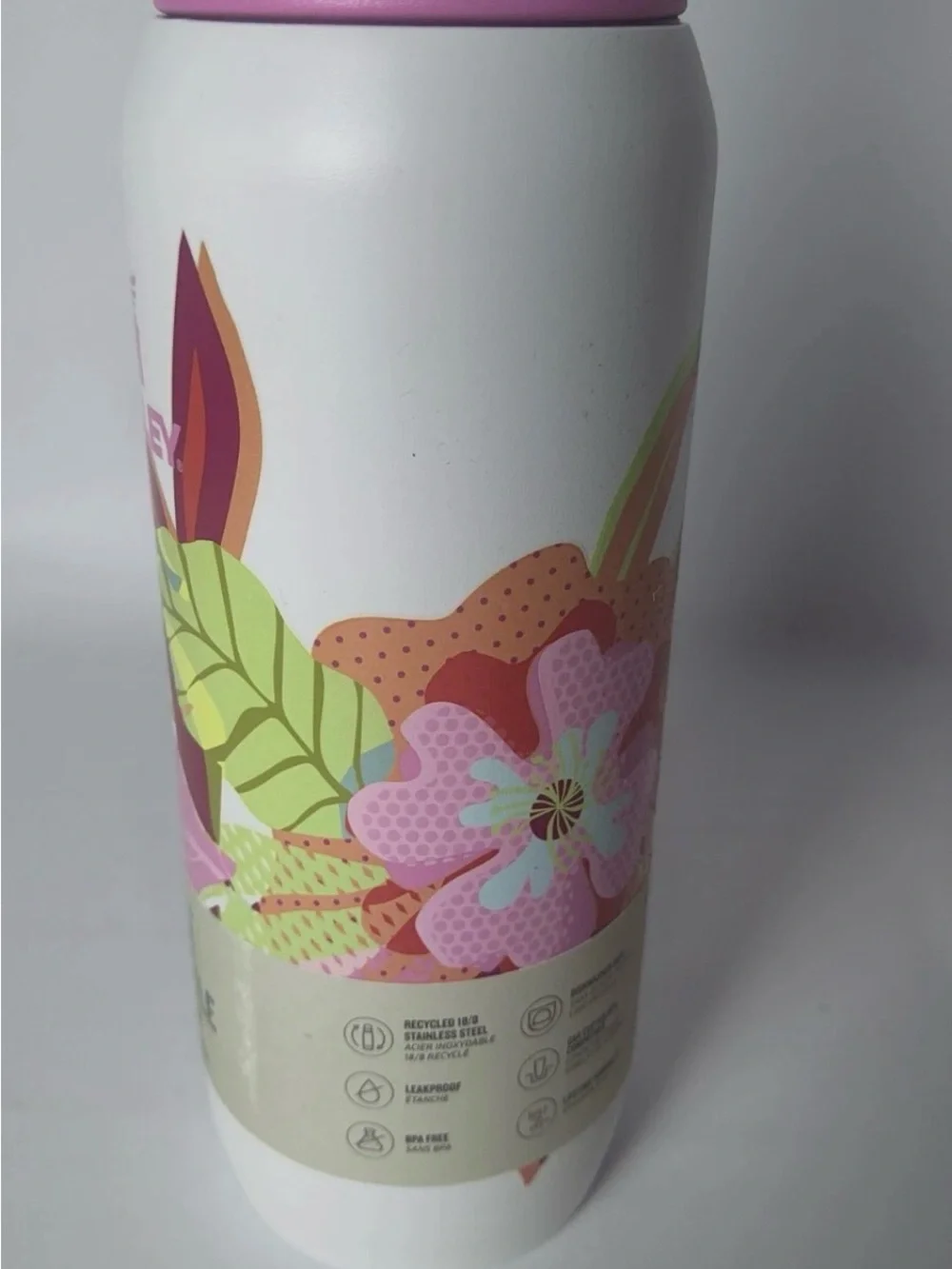 NEW Stanley Mother's Day Iceflow All Day Slim Bottle Frost Tropic 20oz